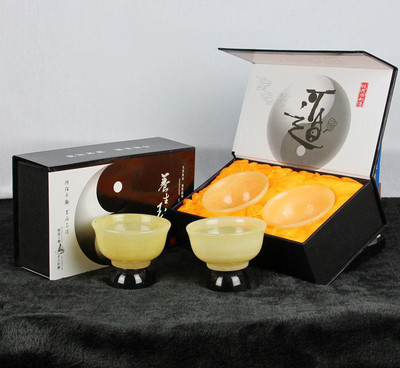 廠家低價起批玉石養(yǎng)生碗 米黃玉養(yǎng)生玉與會銷禮品的完美結(jié)合