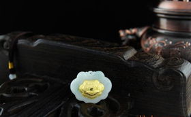 金鑲玉富貴長命鎖 會銷禮品中的精品選擇