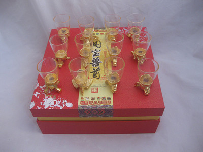 匠心傳承，祥瑞獻(xiàn)禮——國寶生肖獸首酒杯會銷禮品定制首選